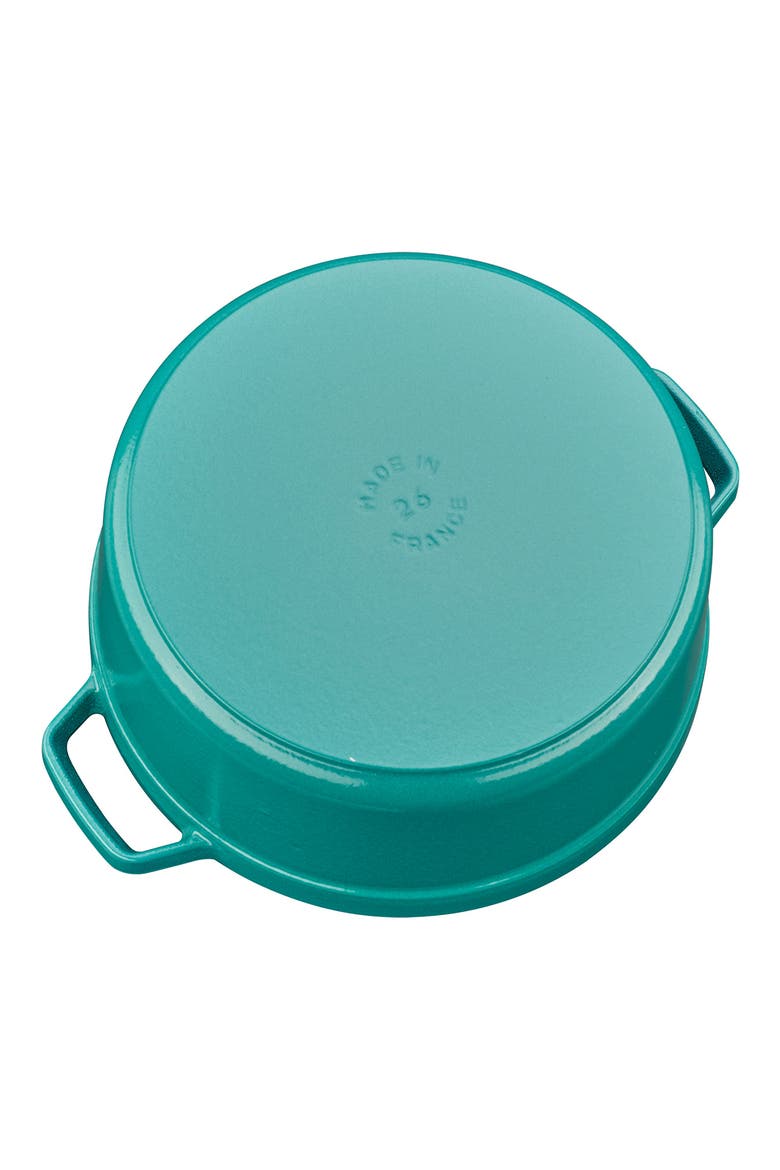 5.5-Quart Enameled Cast Iron Dutch Oven, Alternate, color, TURQUOISE