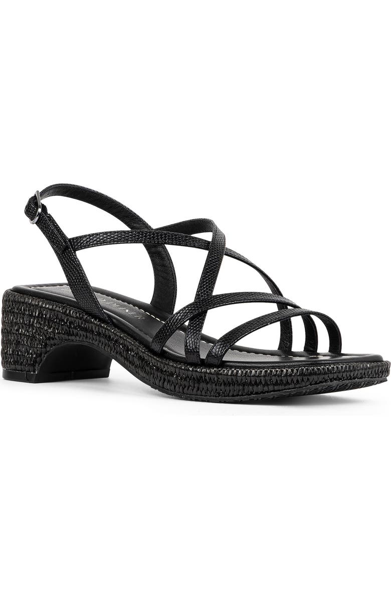 Donald Pliner Slingback Sandal, Main, color, Black