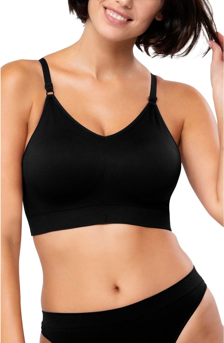 Underoutfit Full Coverage Comfort Bra, Main, color, Black