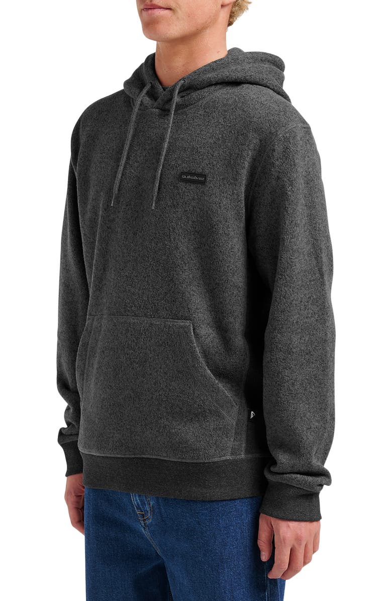 Quiksilver Keller Hoodie, Alternate, color, Black Heather