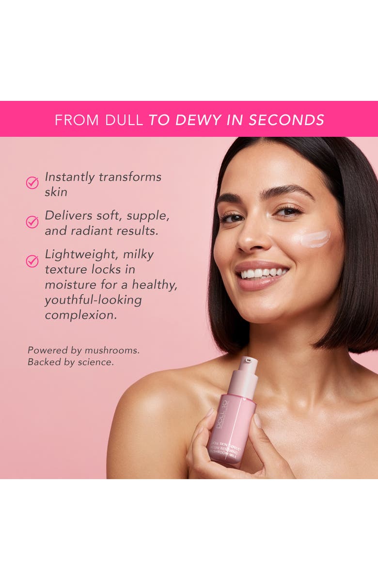 Doll 10 Beauty Dollskin Genius Reishi Renewing Mushroom Milk, Alternate, color, White