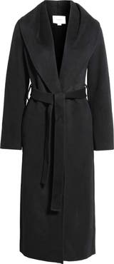 Vince Shawl Collar Wool & Cashmere Long Coat