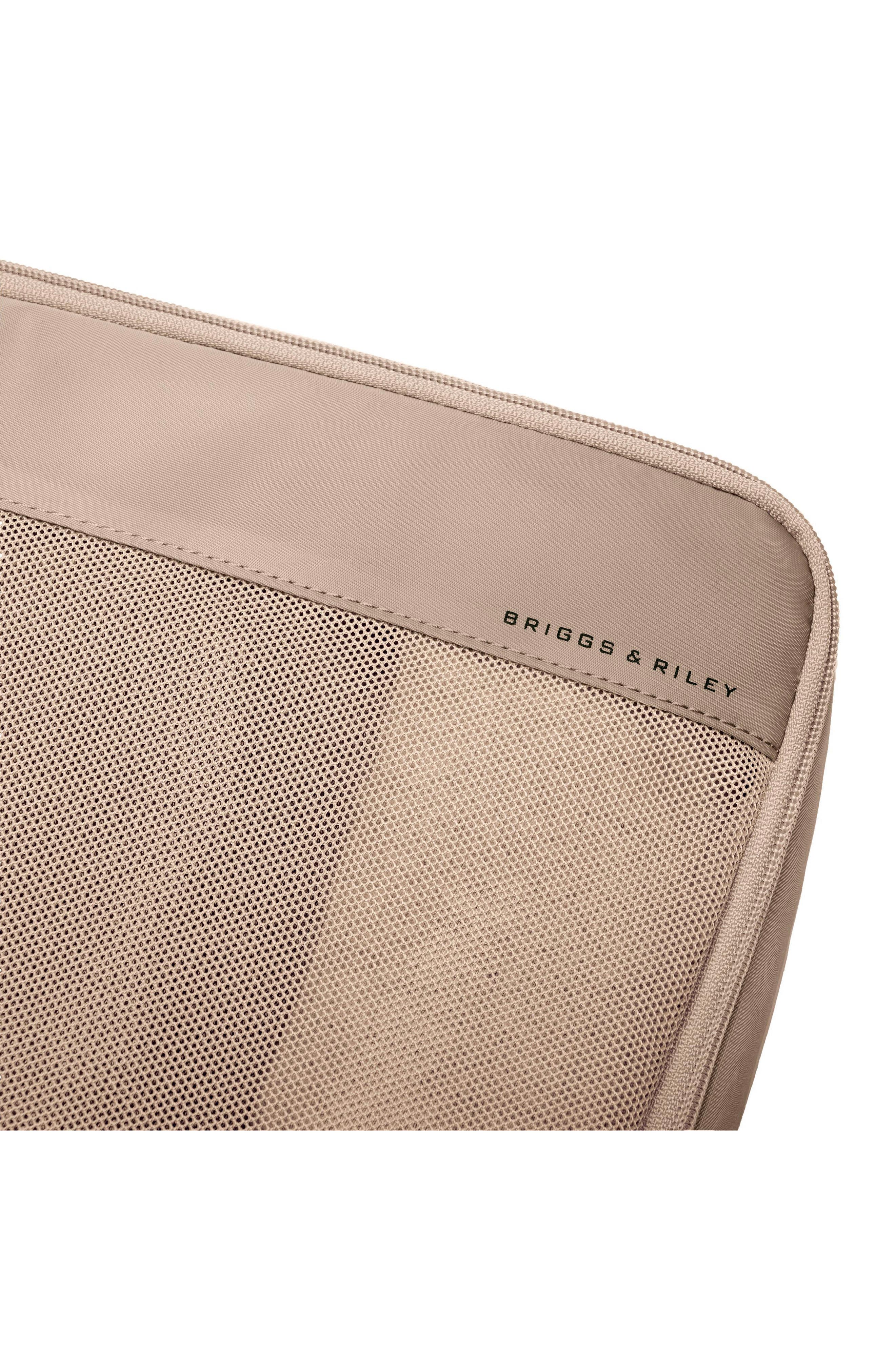 Briggs & Riley Check-In Set of 3 Packing Cubes, Alternate, color, Tan