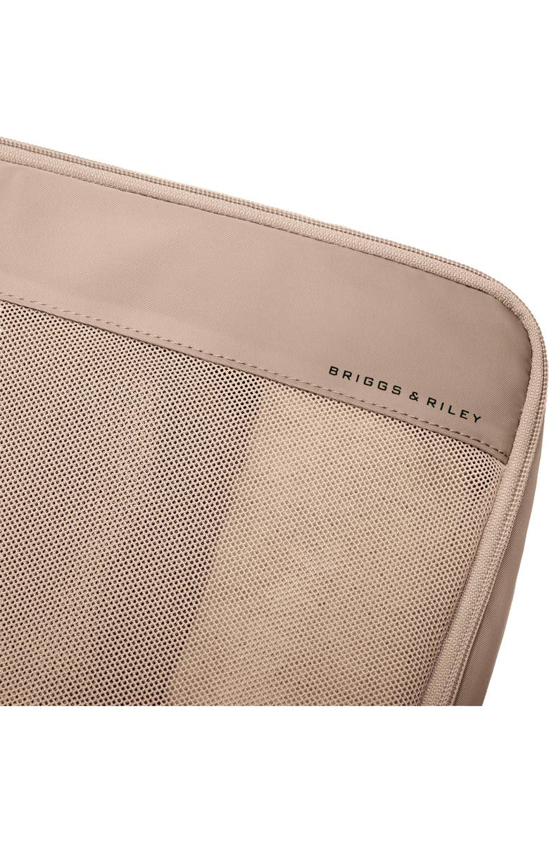 Briggs & Riley Check-In Set of 3 Packing Cubes, Alternate, color, Tan
