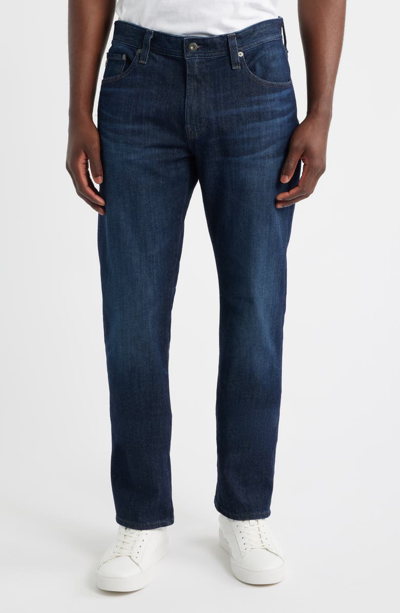 AG Everett Slim Straight Leg Jeans, Main, color, Benson