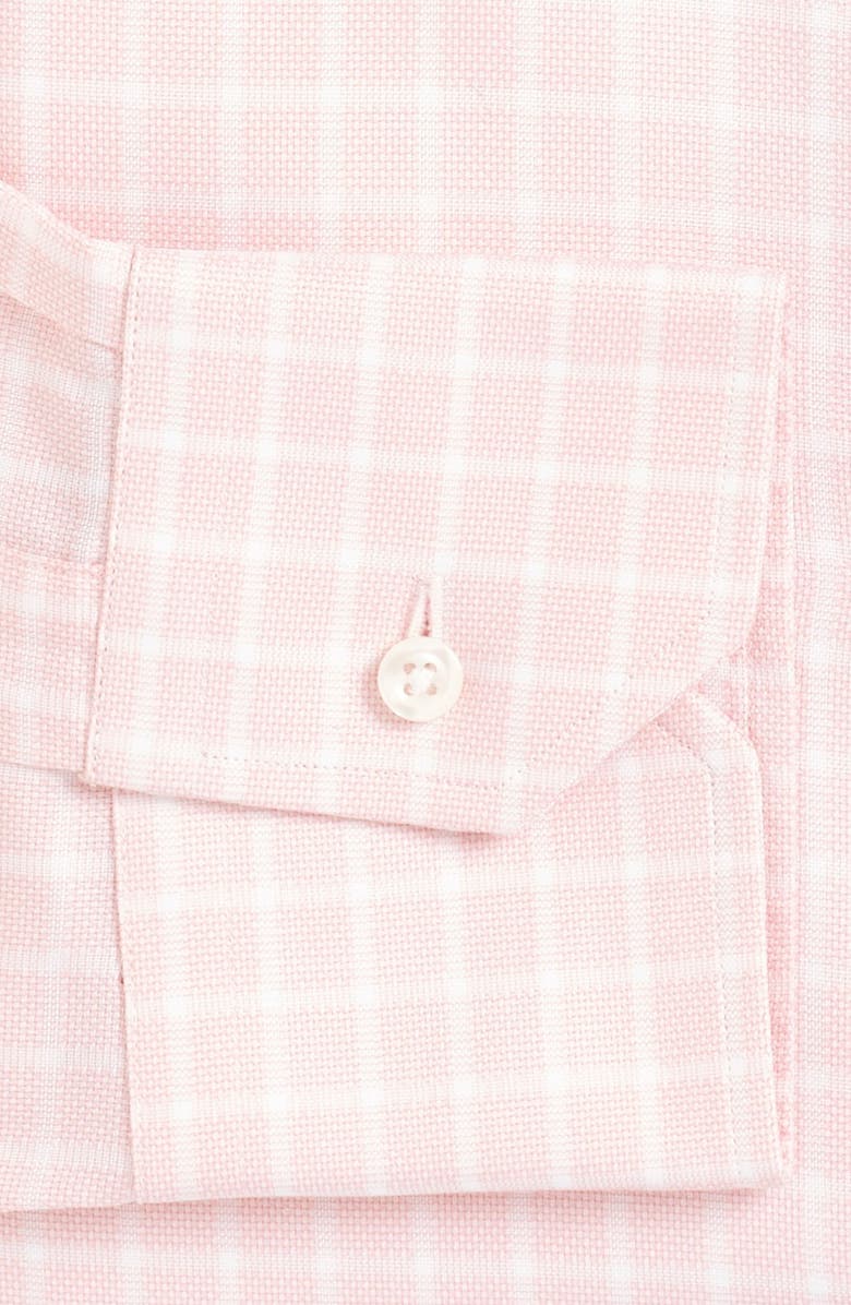 John W. Nordstrom<sup>®</sup> Traditional Fit Check Dress Shirt, Alternate, color, Pink Beauty