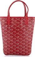 Pre-Owned Goyard Poitiers Tote Coated Canvas Mini