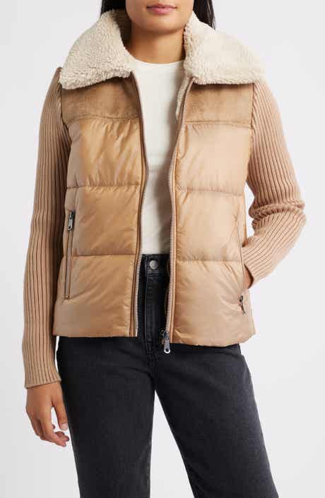 Bernardo Breck EcoPlume™ Puffer Knit Jacket