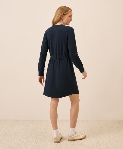Pact Organic Cotton Cloudknit Sweatshirt Dress In Multi