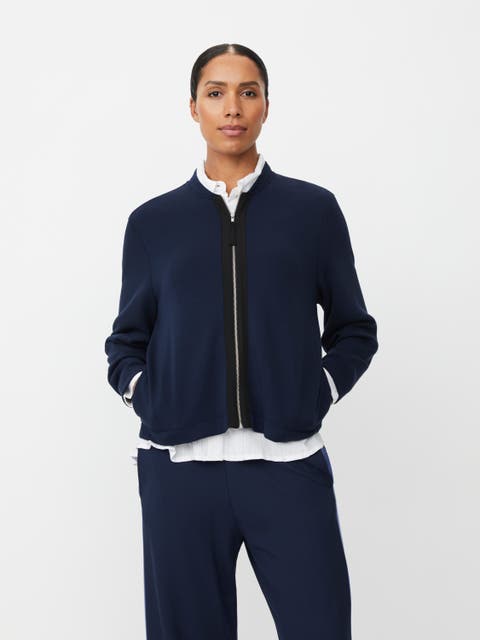 Junesse Long Sleeve Bomber Jacket