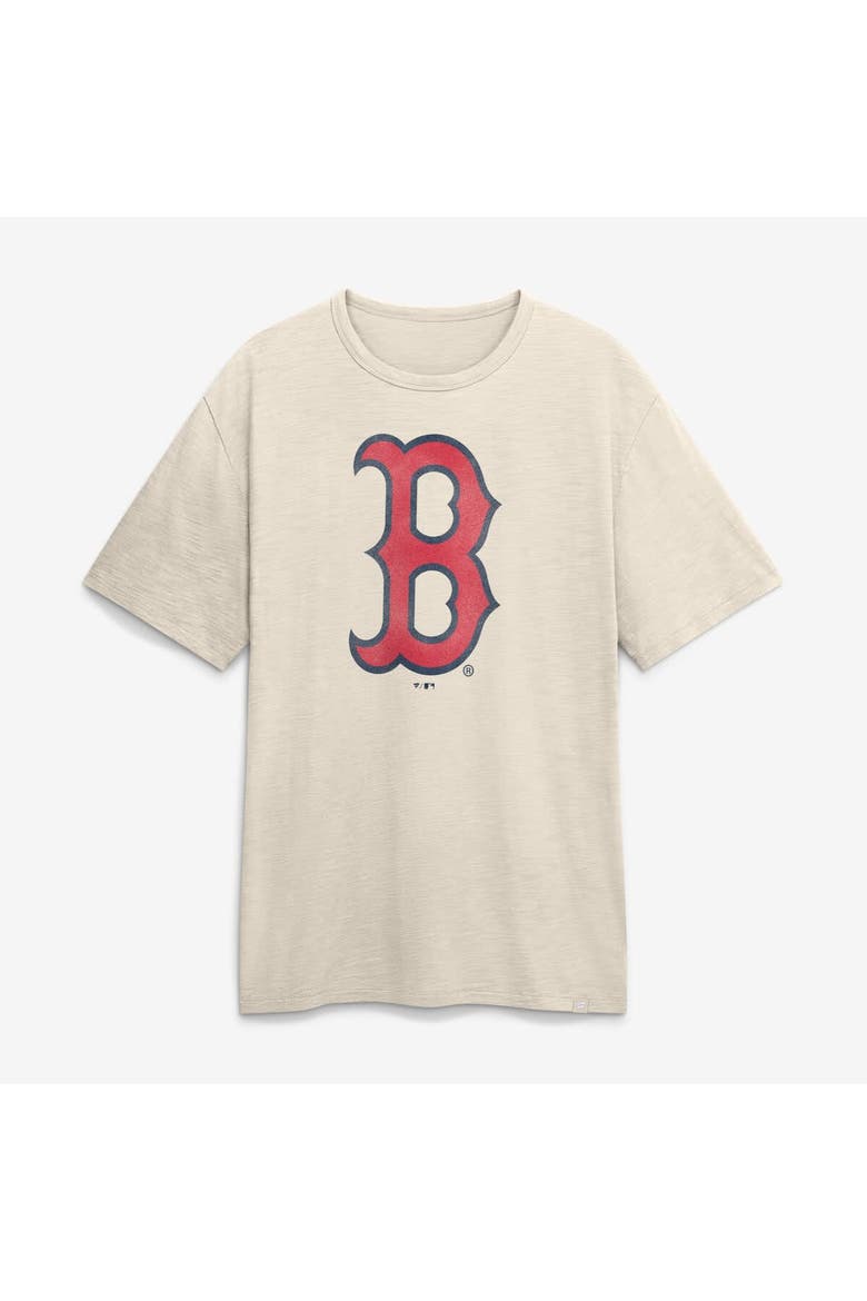 Men's Fanatics Cream Boston Red Sox Stadium Slub T-Shirt, Main, color, Cream