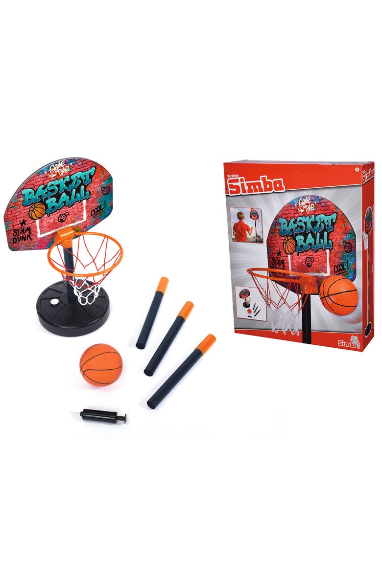 Simba Toys Basketball Hoop Play Set, Alternate, color, Multicolored