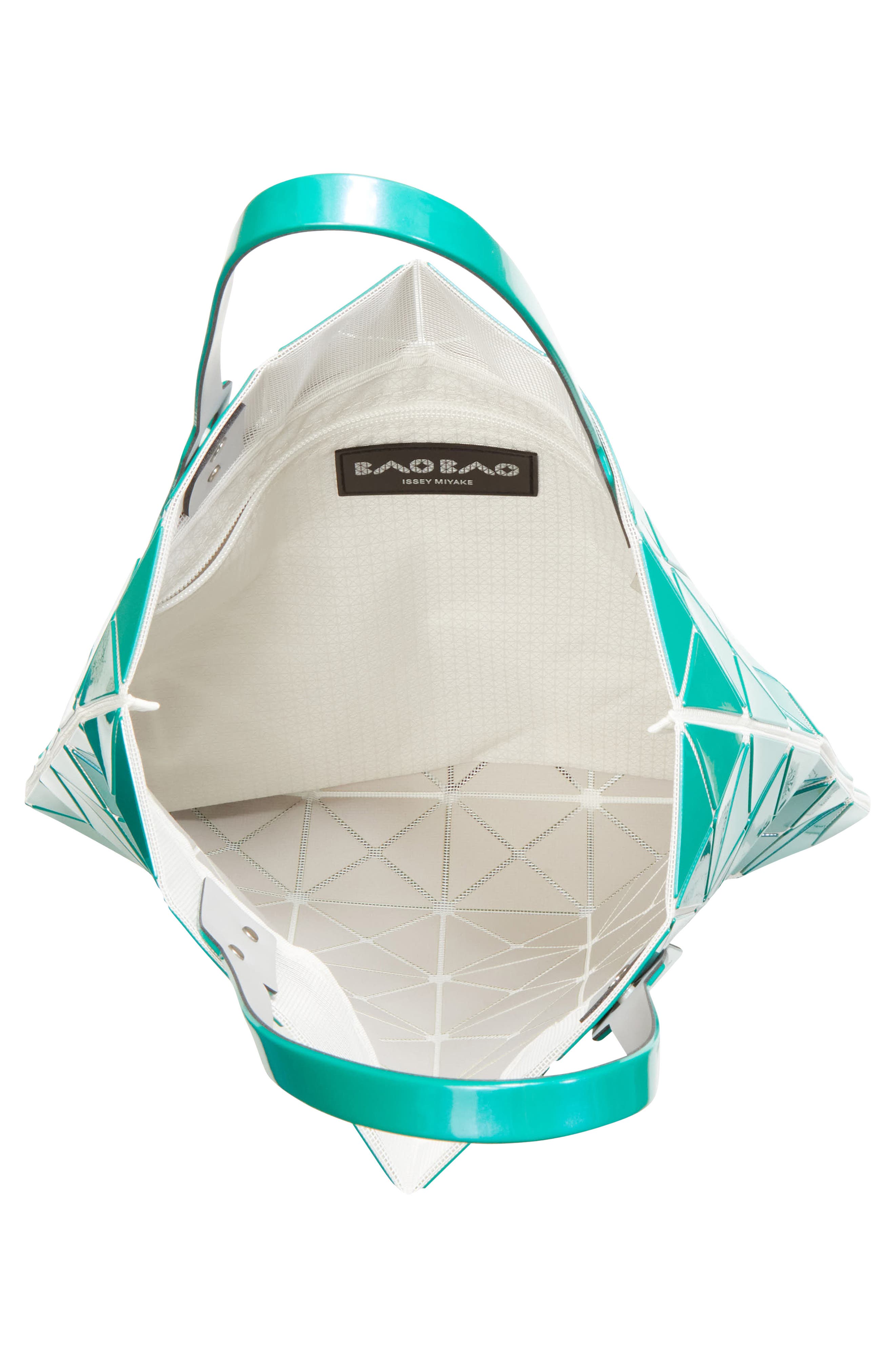 Bao Bao Issey Miyake Lucent Metallic Tote, Alternate, color, Water Green