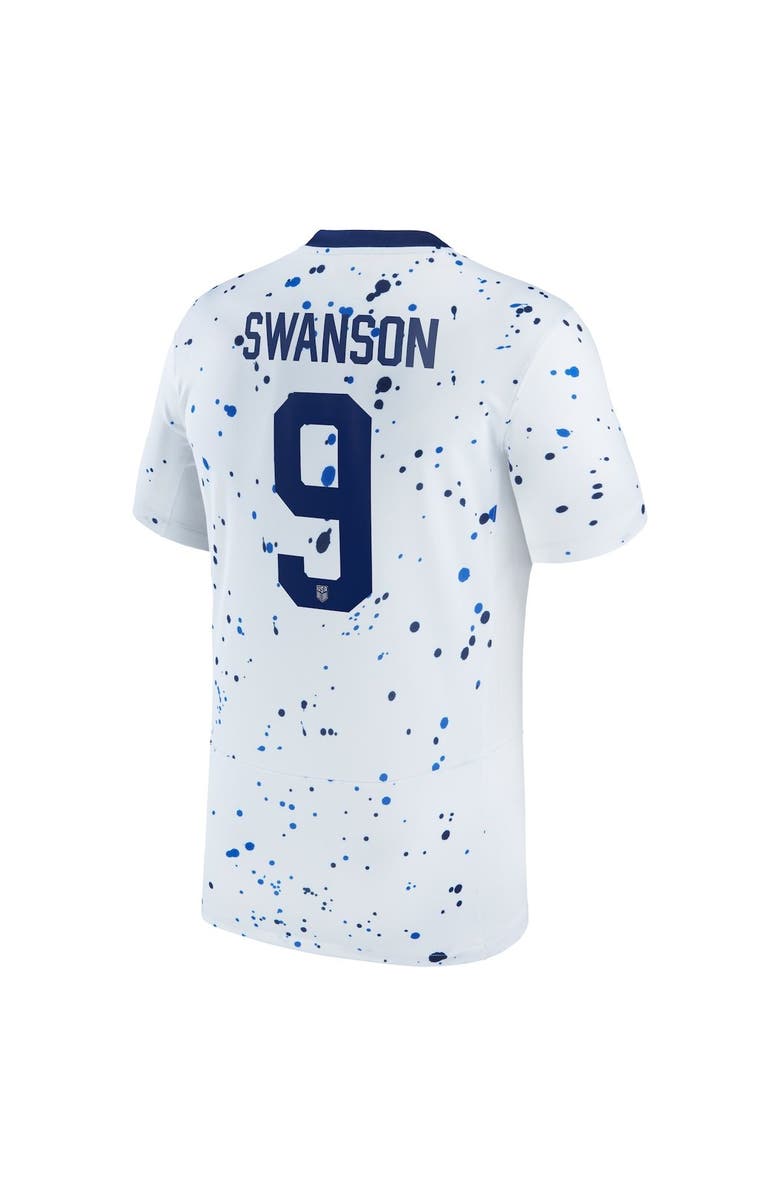Nike Men's Nike Mallory Swanson White USWNT 2023 Home Replica Jersey, Alternate, color,