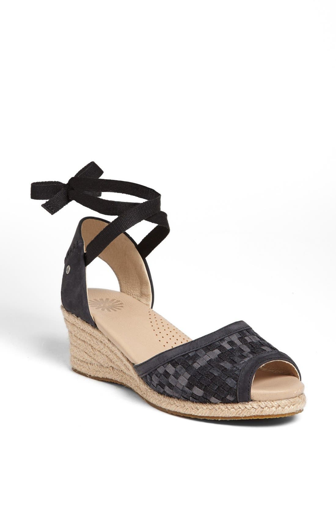 UGG<sup>®</sup> Australia 'Delmar' Sandal, Main, color, 