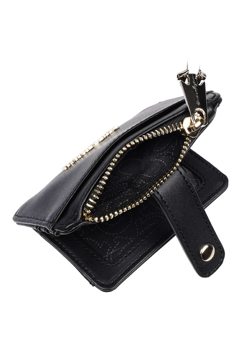 Logo Bifold Wallet, Alternate, color, BLACK