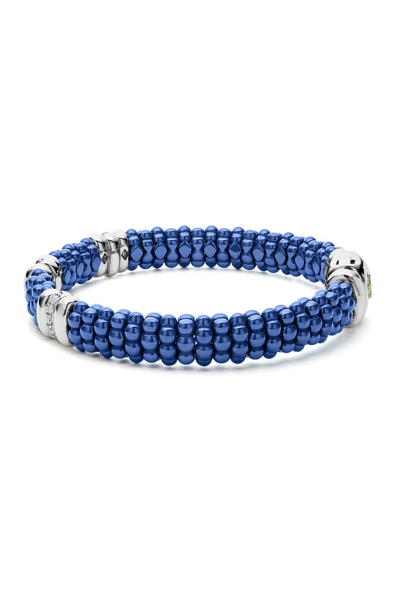 Blue Caviar Rope Bracelet, Alternate, color, ULTRAMARINE