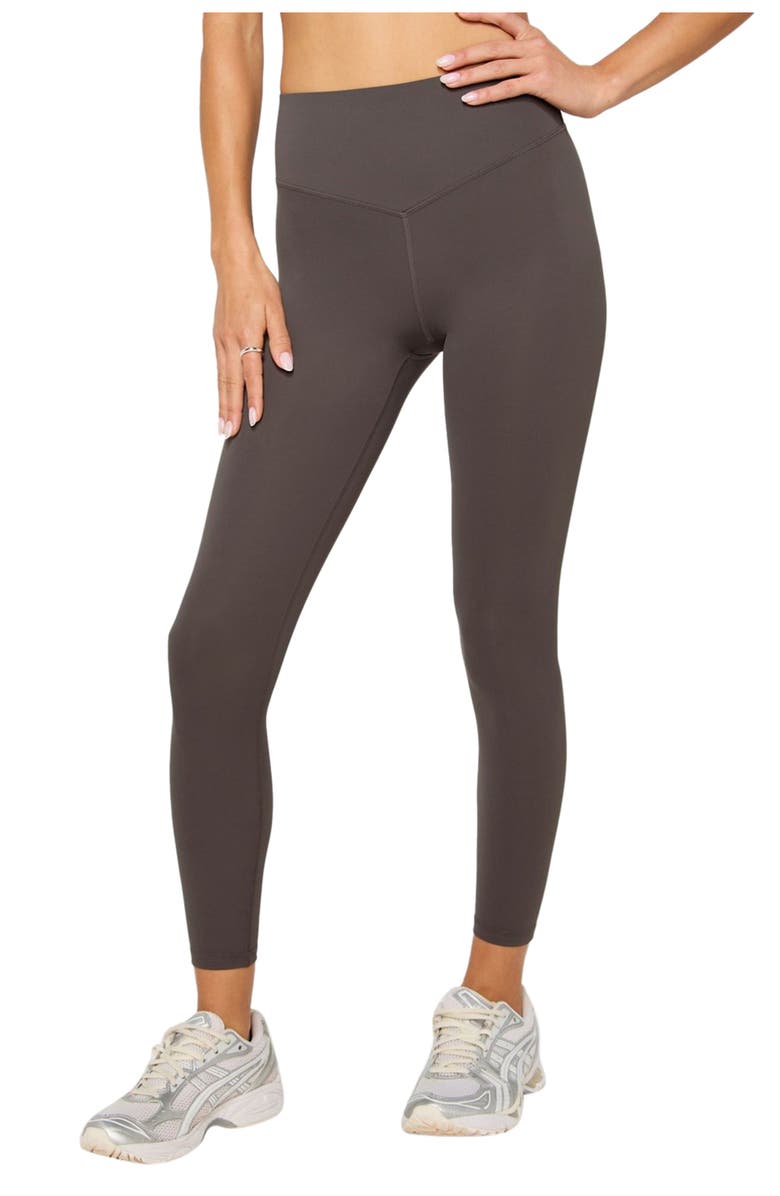 Fabletics Women's Oasis PureLuxe High-Waisted Legging, Alternate, color, Taupe Slate