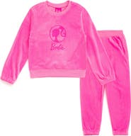 Barbie Velour Sweatshirt & Pants Set