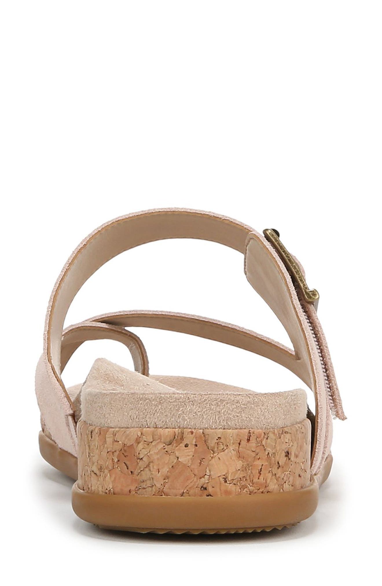 Vionic Carmela Platform Sandal, Alternate, color, Cameo Rose Suede