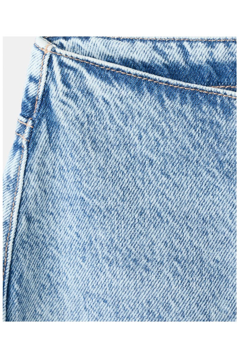 Low Waist Wide Leg Jeans, Alternate, color, MEDIUM BLUE