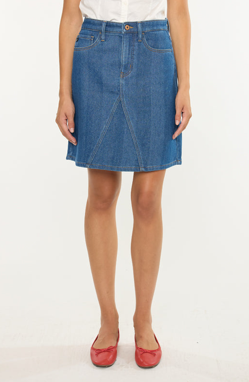 Kancan Trina High Rise Skirt In Blue