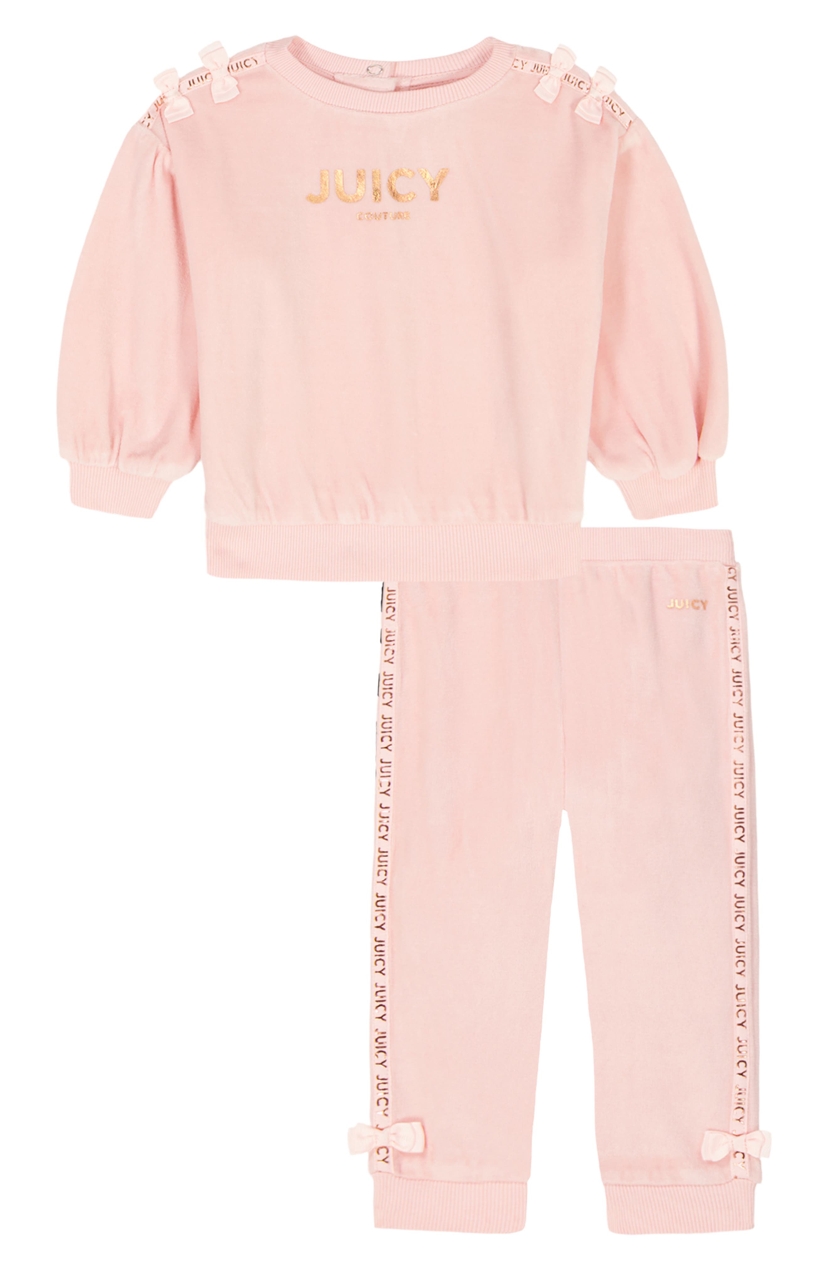 Juicy Couture Velour Sweatshirt & Joggers Set