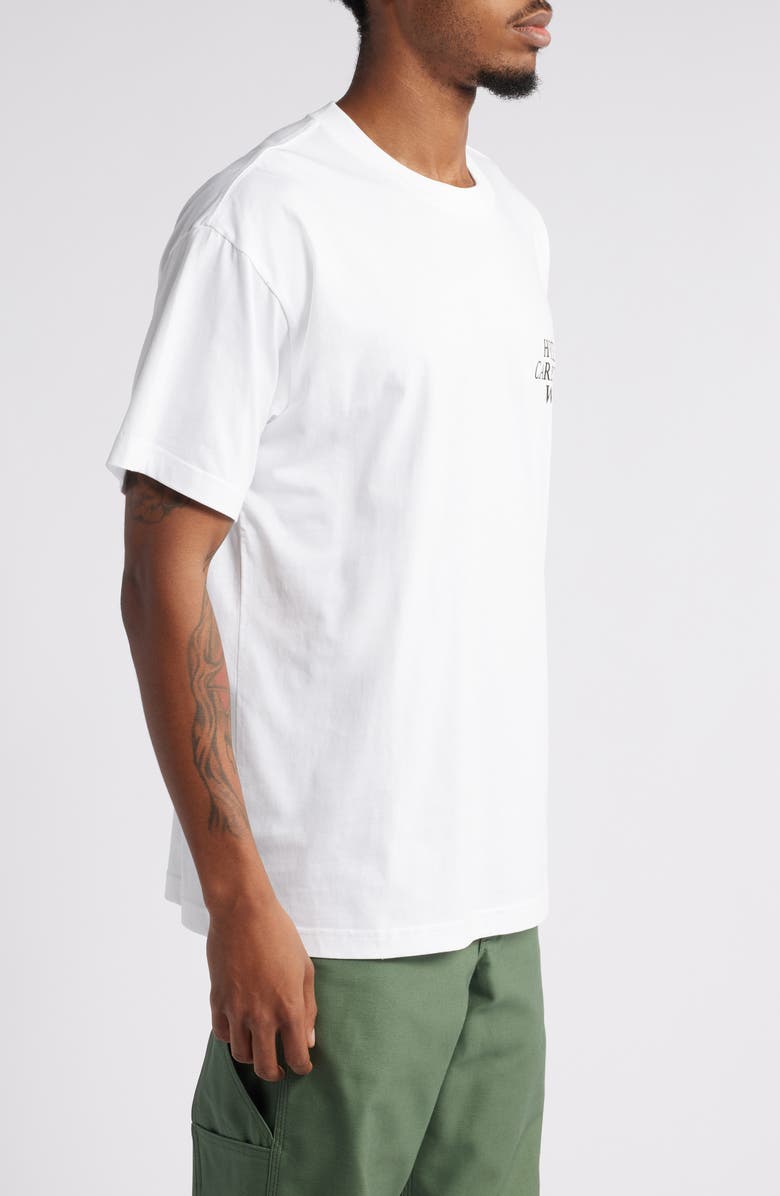 Carhartt Work In Progress Hotel Keys Organic Cotton Graphic T-Shirt, Alternate, color, 