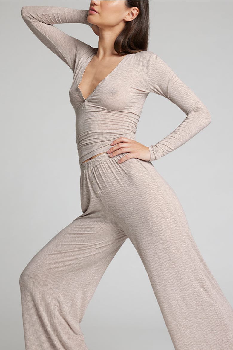Whipped Henley, Alternate, color, Sand