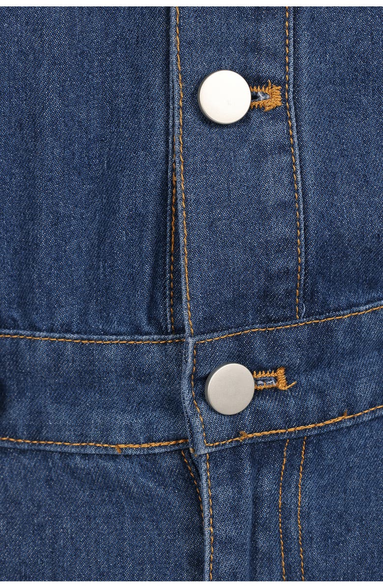 Petal & Pup Rosa Long Sleeve Denim Jumpsuit, Alternate, color,