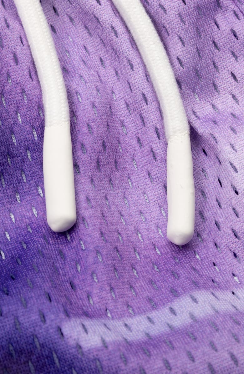 OVERTIME Motion Blur Mesh Shorts, Alternate, color, Blue