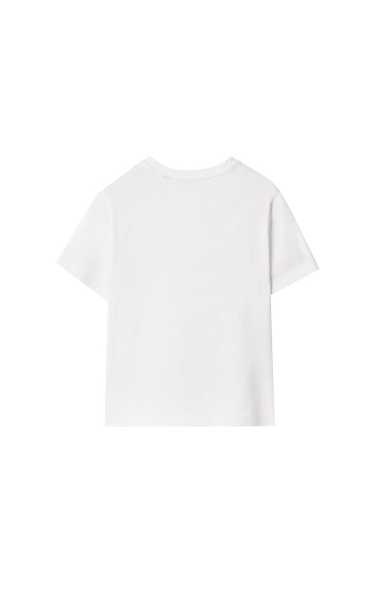 Burberry Puffer Bear Cotton T-shirt, Alternate, color, White