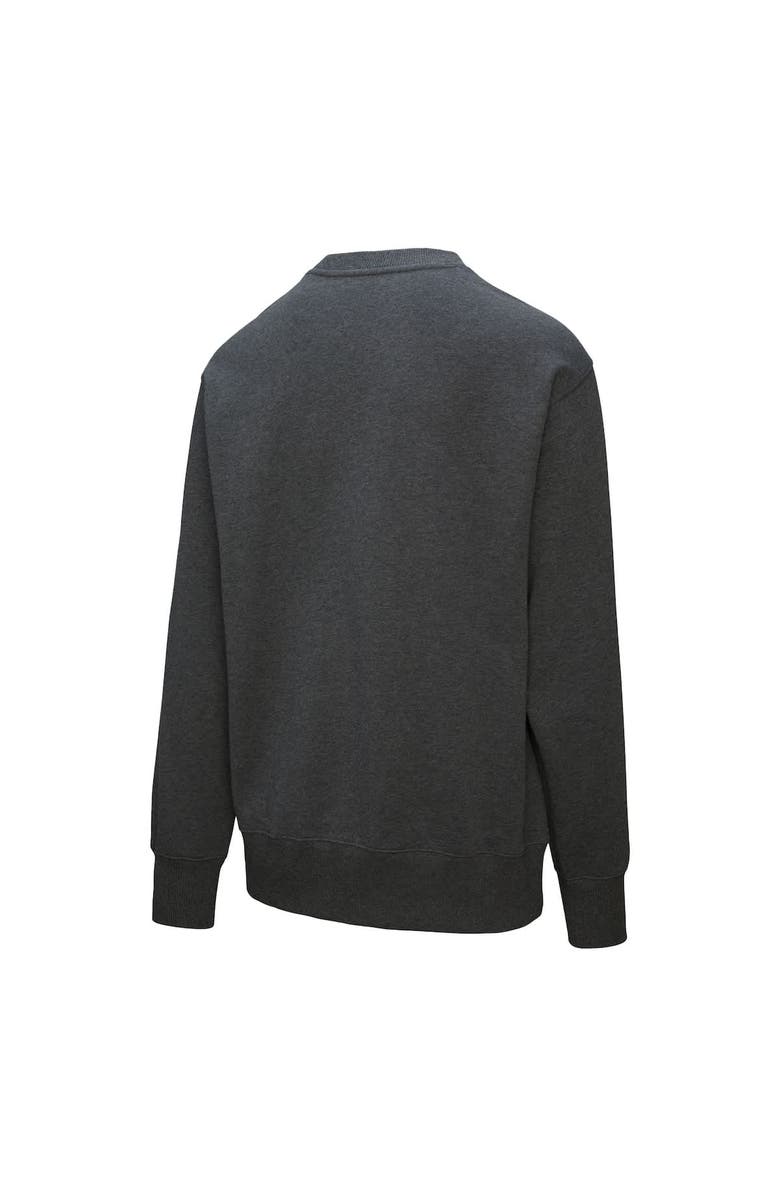 Mitchell & Ness Men's Mitchell & Ness Heather Charcoal Pittsburgh Penguins Playoff Win Fleece Pullover Sweatshirt, Alternate, color, Heather Charcoal