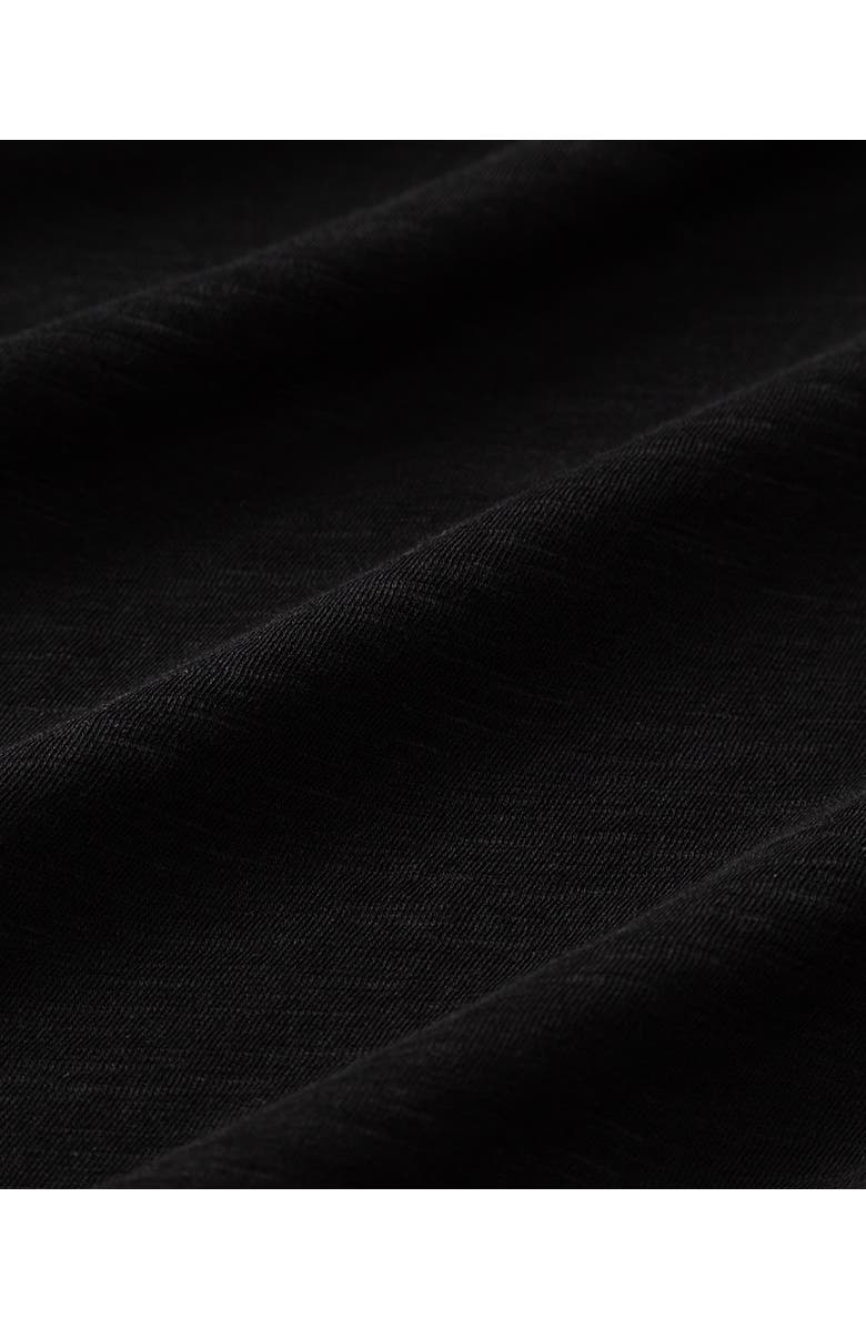 Pact Organic Cotton Featherweight Slub Relaxed Muscle Tee, Alternate, color, Black