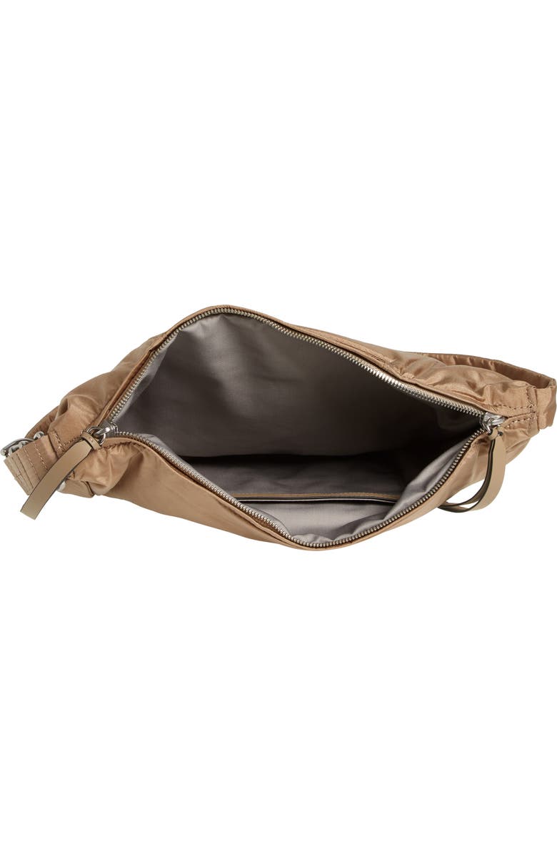 rag & bone Mini Spire Hobo Bag, Alternate, color, Lightsand