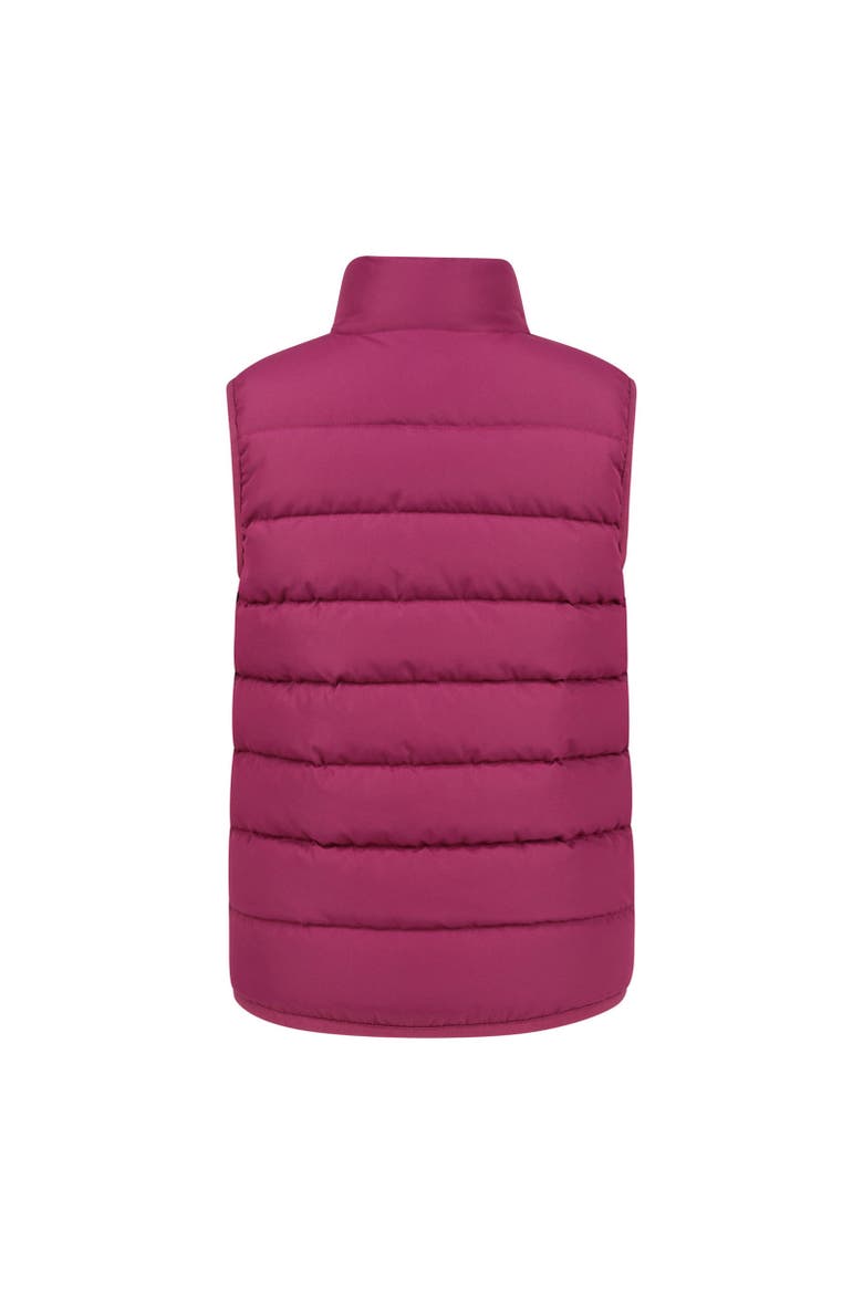 Childrens/Kids Rocko Plain Padded Vest, Alternate, color, Berry