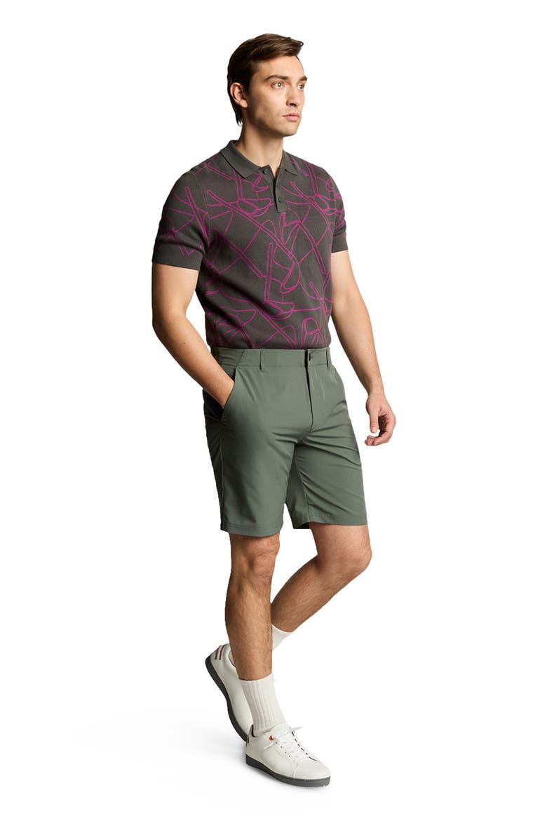 5 Pocket Golf Shorts, Alternate, color, Cactus Green