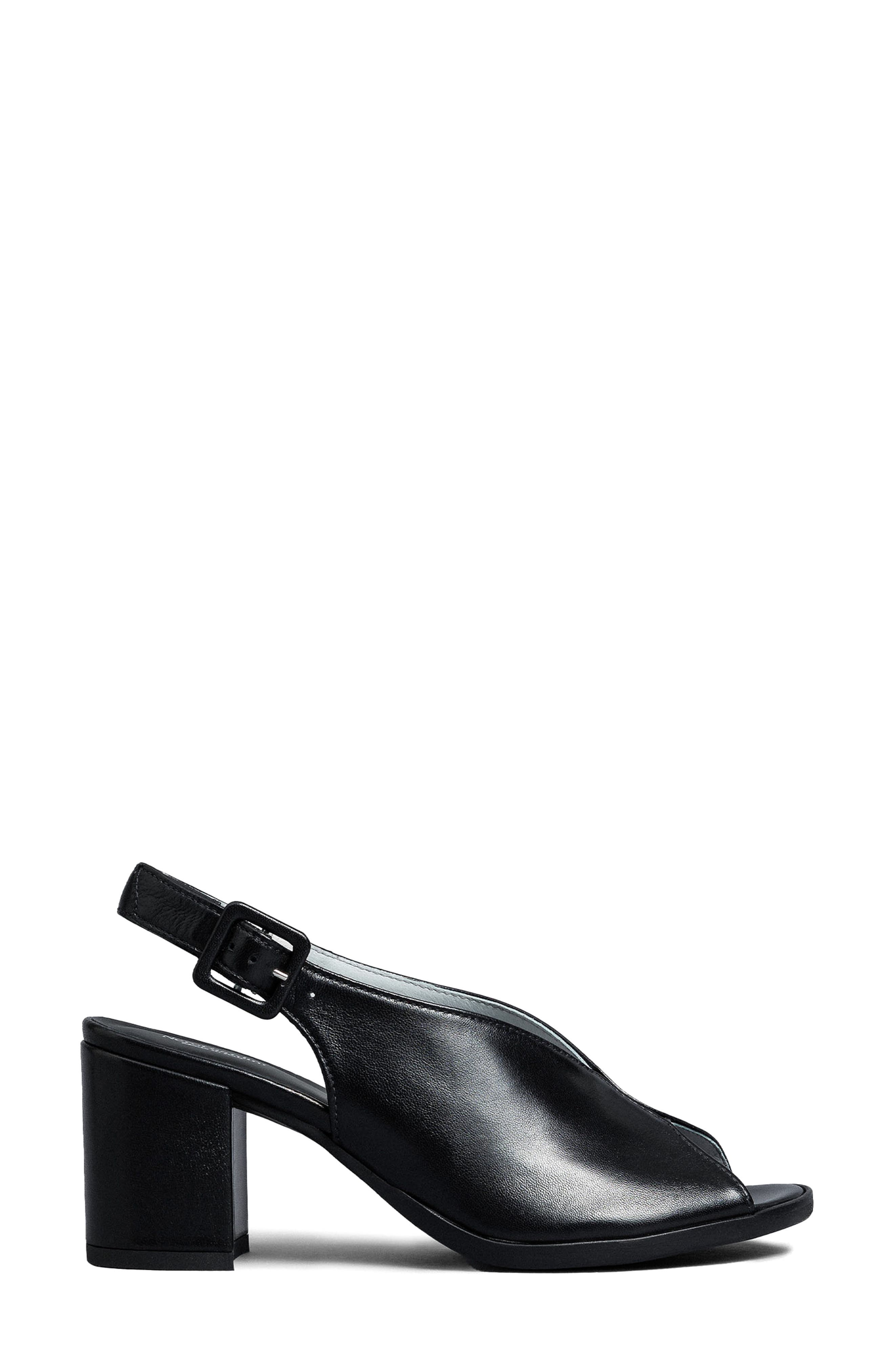 NeroGiardini Slingback Sandal, Alternate, color, Black