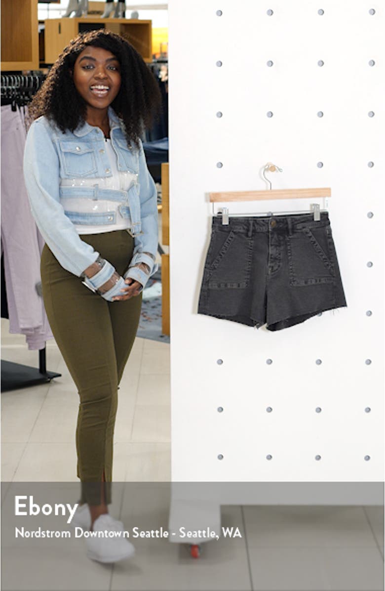 Utilitarian Denim Shorts, sales video thumbnail