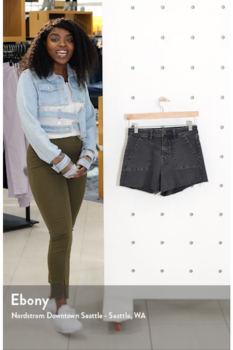 Utilitarian Denim Shorts video