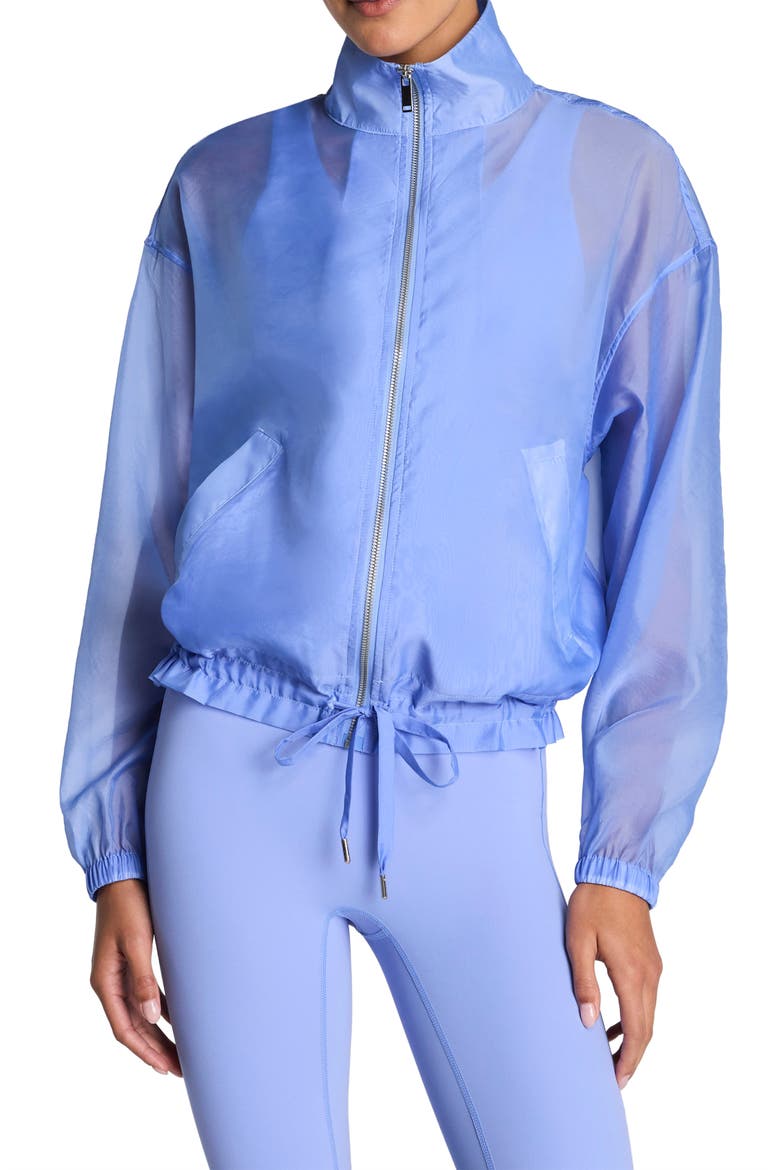 GM Sheer Full Zip Jacket (Women) | Nordstrom