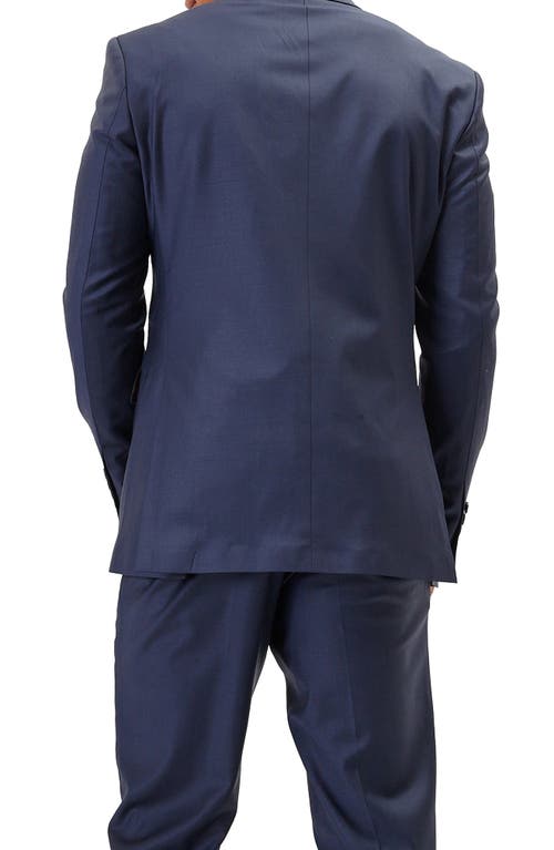Ron Tomson Super 120s Wool Double Breasted Tuxedo Jacket