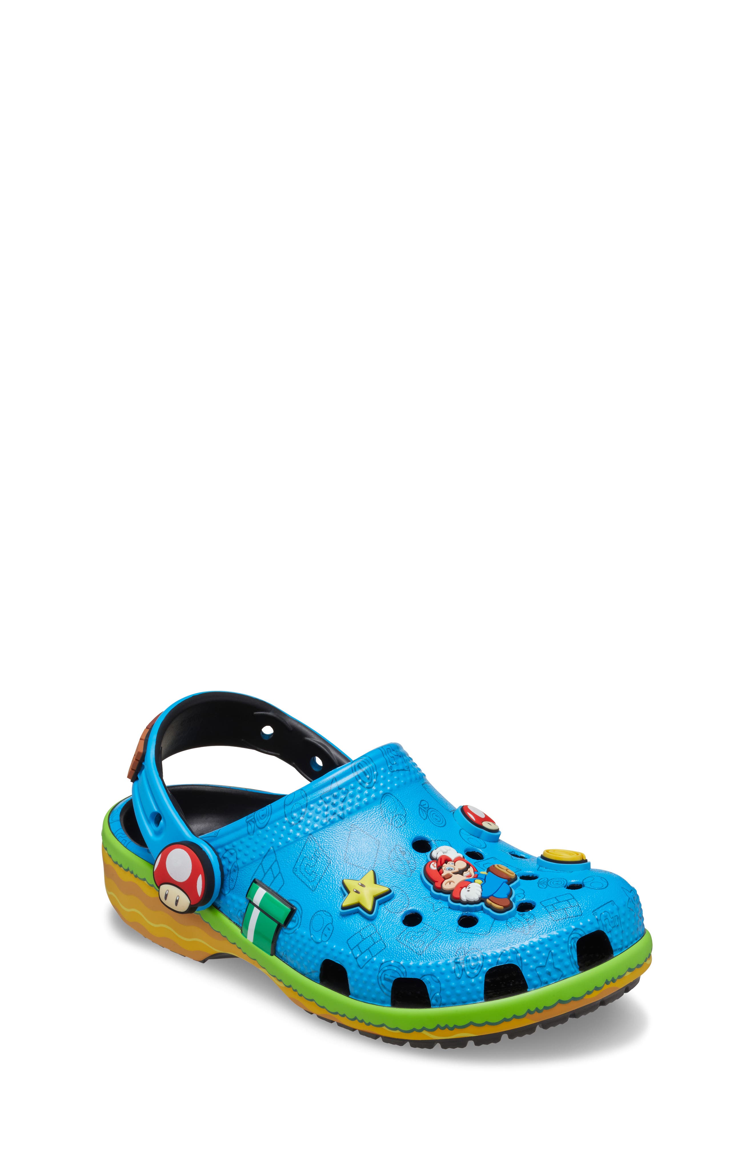 Kids' Super Mario™ Core Classic Clog, Main, color, BLUE MULTI