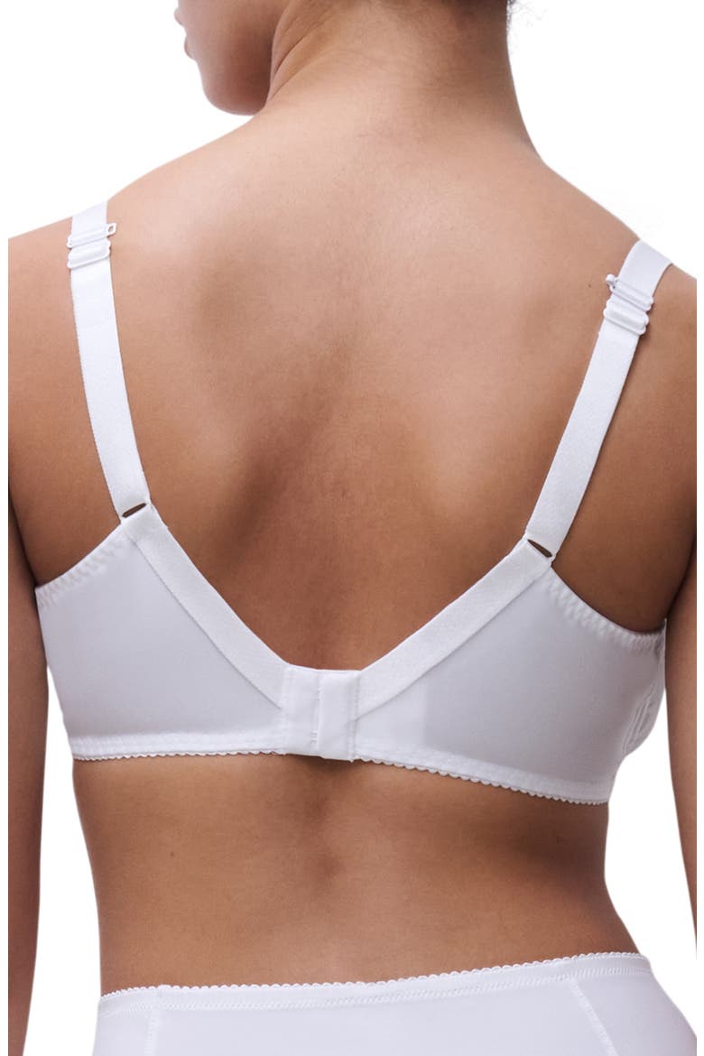 Majestic Unlined Full Coverage Bra, Alternate, color, WHITE