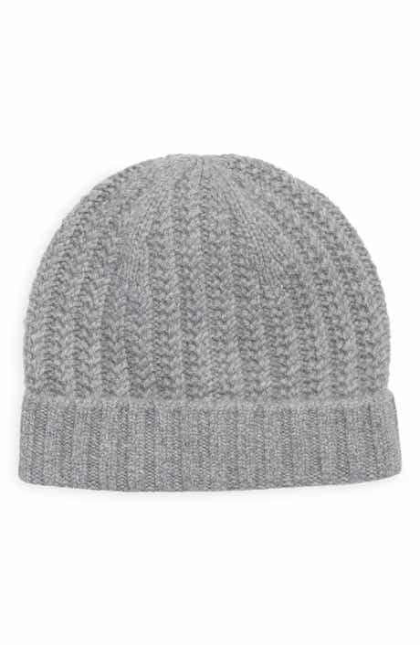 Sofia Cashmere Cable Knit Cashmere Beanie