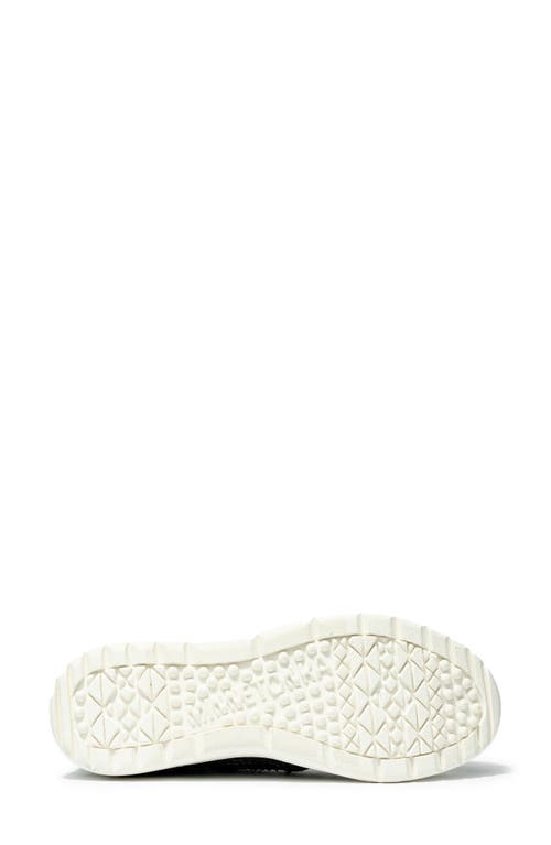 Minnetonka Expanse Slip-on Sneaker In Black Distressed Denim