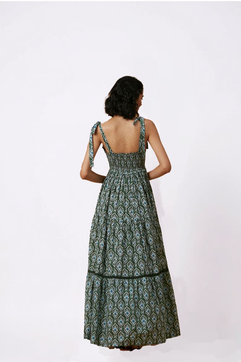 Reece Maxi Dress, Alternate, color, Green Indra