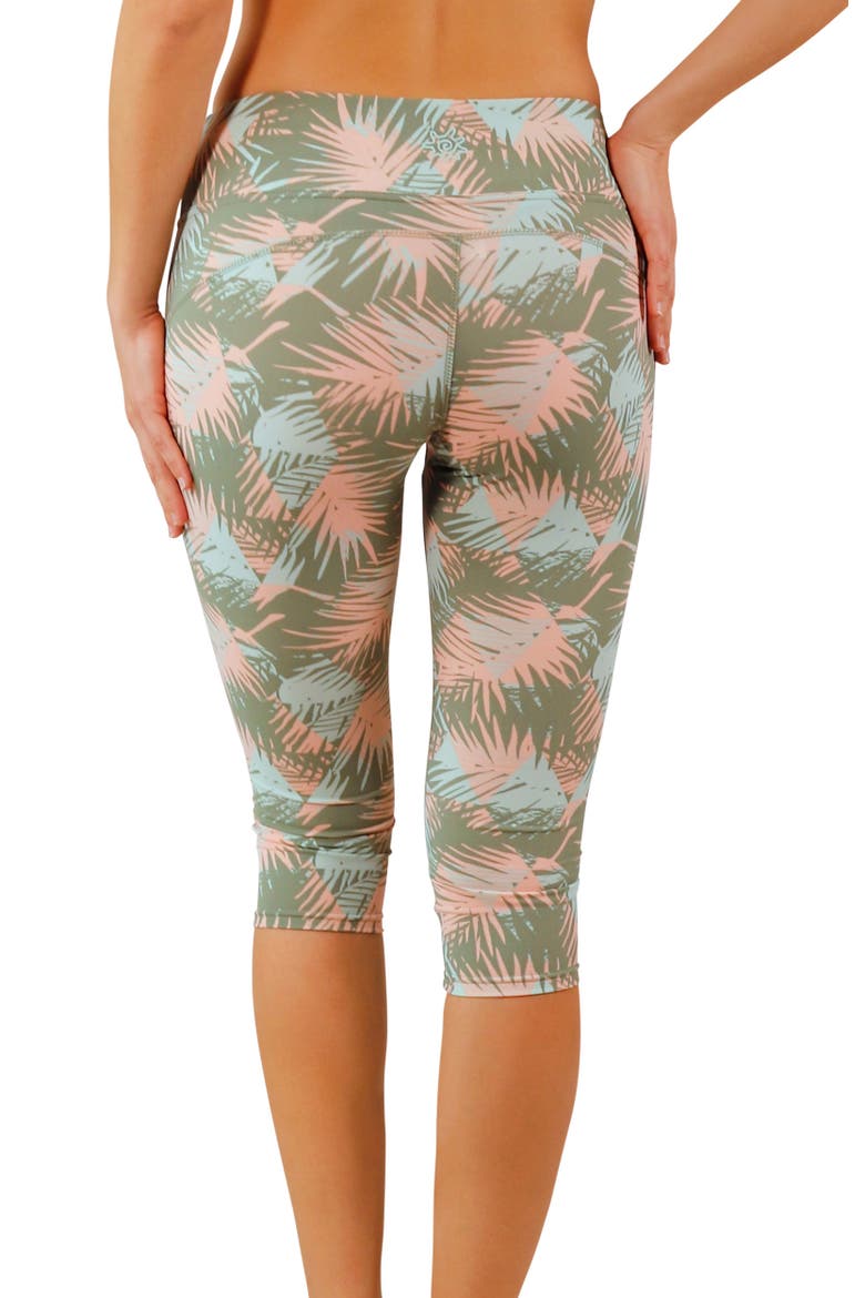 Active Sport Swim Capris, Alternate, color, Bermuda Tropics