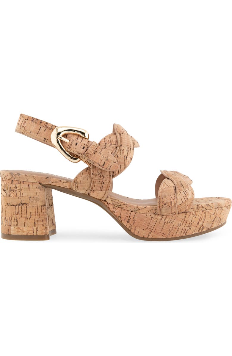 Aerosoles Camea Platform Sandal, Alternate, color, Natural Cork