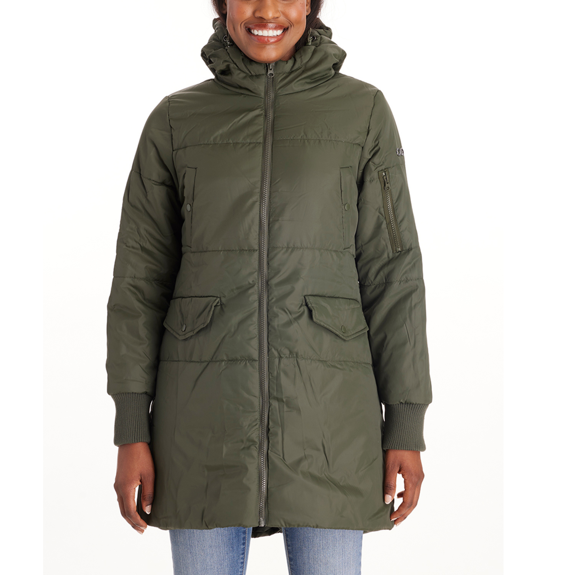 Faith -  3in1 Maternity Bomber Coat - image 3